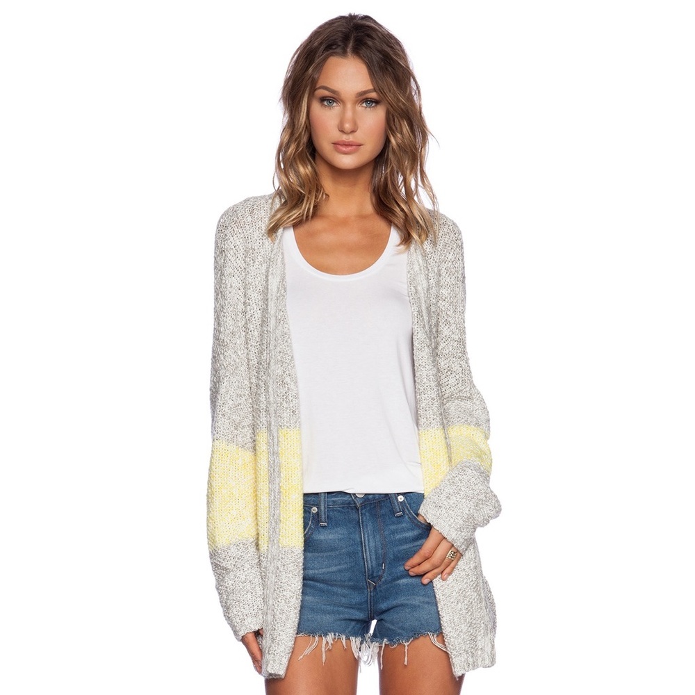 ✨sold✨d.RA Petra Color Block Oversized Cardigan. - Picture 1 of 8